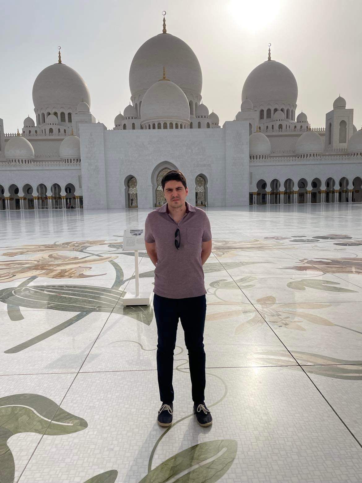 Abu Dhabi was a little too sunny to keep my eyes open for photos.