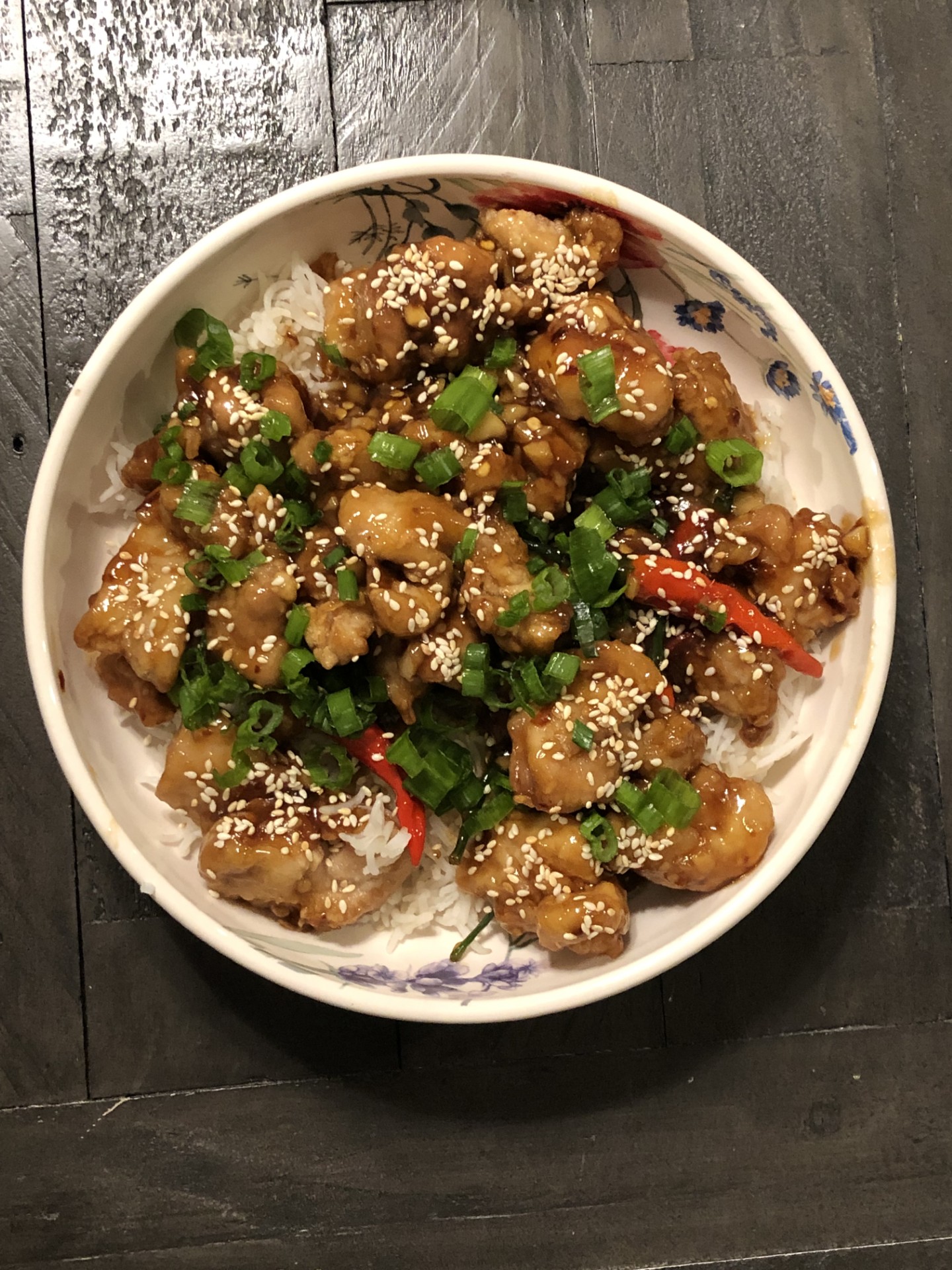 General Tso's Chicken.